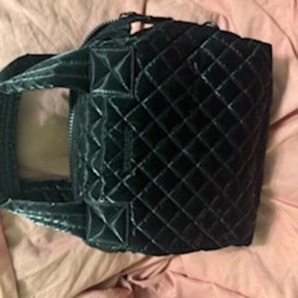 MZ Wallace Small Sutton Deluxe - Black Liquid Ink - Picture 10 of 10